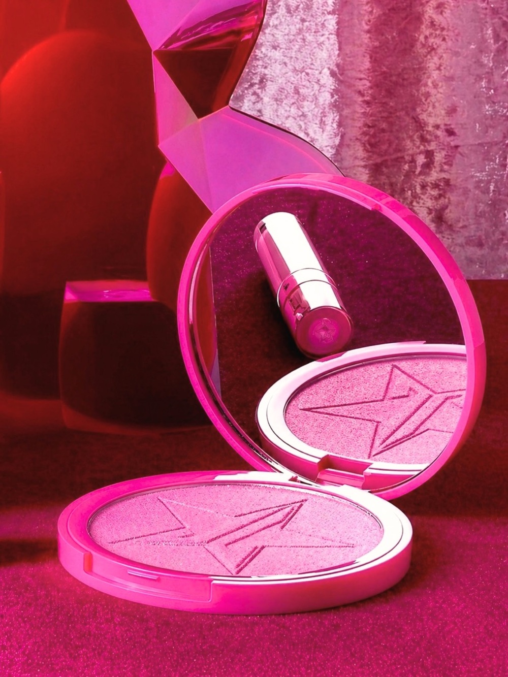 Jeffree Star | ‘Rock Candy Bling’ Skin Frost Highlighter | NiB cool baby pink - Picture 2 of 16